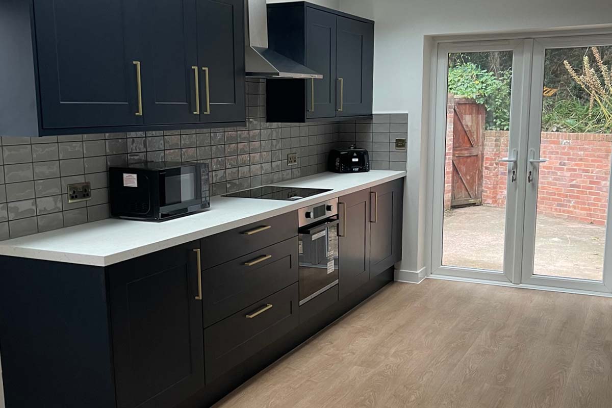 Exeter builders fitted kitchen